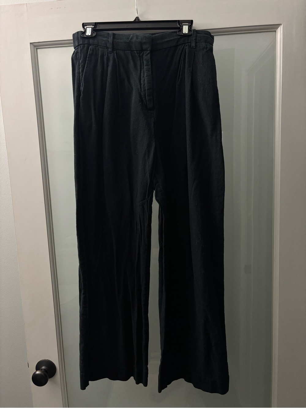 Abercrombie & Fitch Black Linen Trousers - Picture 4 of 7